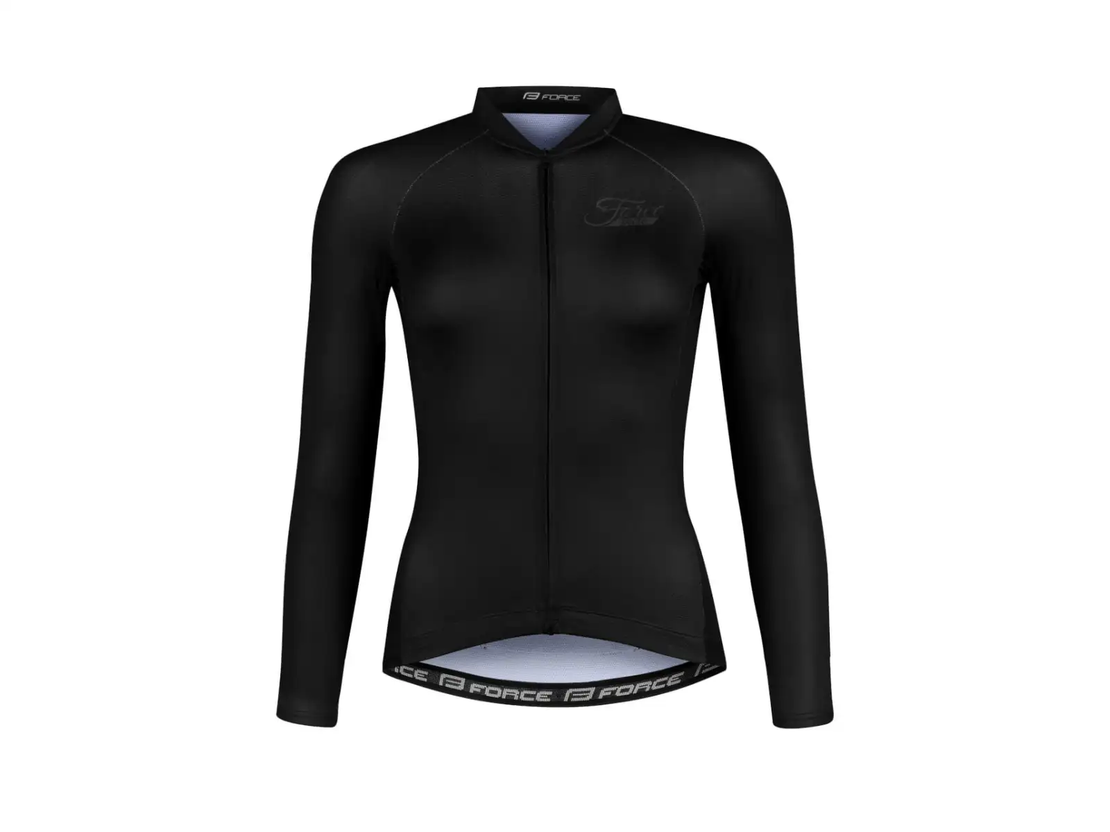 Force Pure Lady Damen Langarmtrikot Schwarz
