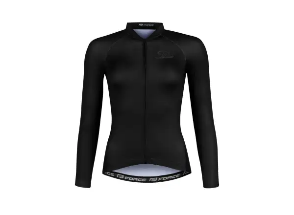 Force Pure Lady Damen Langarmtrikot Schwarz