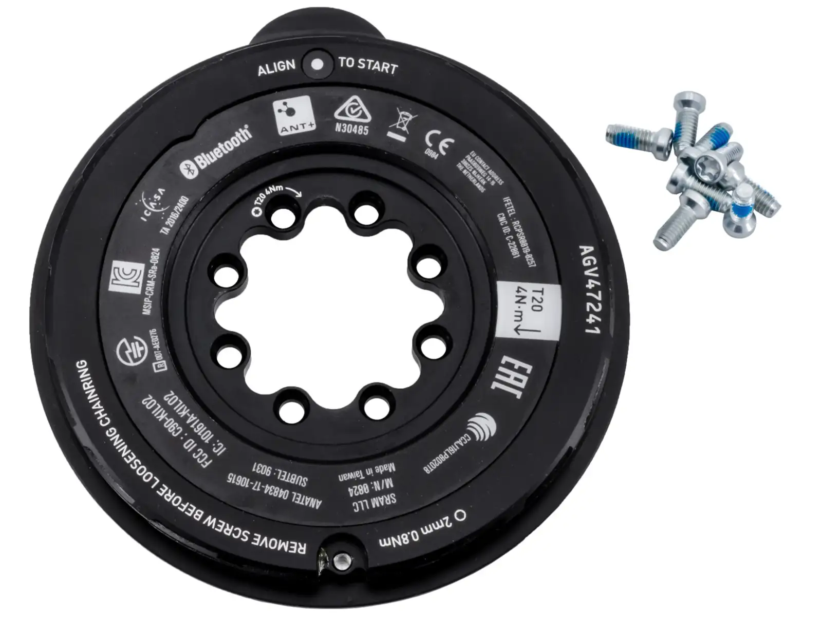 Sram XX SL AXS D1 Threaded Mount Spider für den Leistungsmesser am Kurbelarm