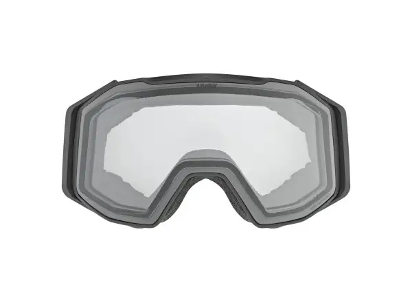 Uvex Gravity Skibrille Black Matt/DL/Clear