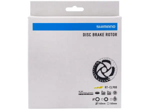 Shimano RT-CL900 Bremsscheibe 203 mm, Center Lock, Ice Tech, Außen-Lockring