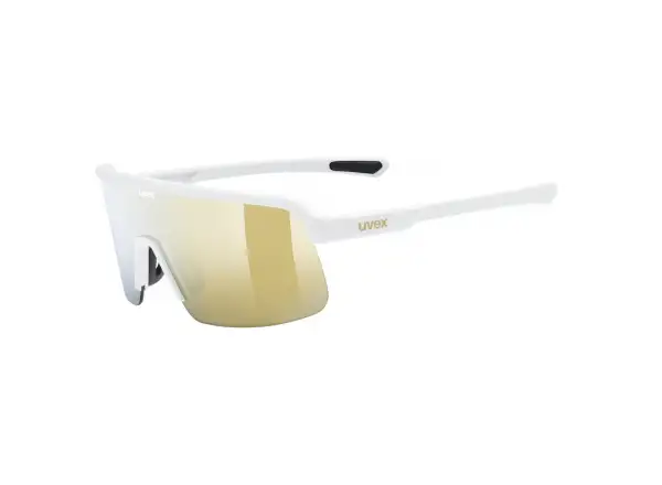 Uvex Sonnenbrille White Matt/Mirror Gold