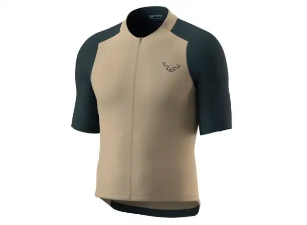 Dynafit Ride Light Herren-Trikot mit kurzen Ärmeln in Rock Khaki.