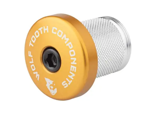 Wolf Tooth COMPRESSION PLUG Expander für Carbon-Gabelschaft 1 1/8" Gold