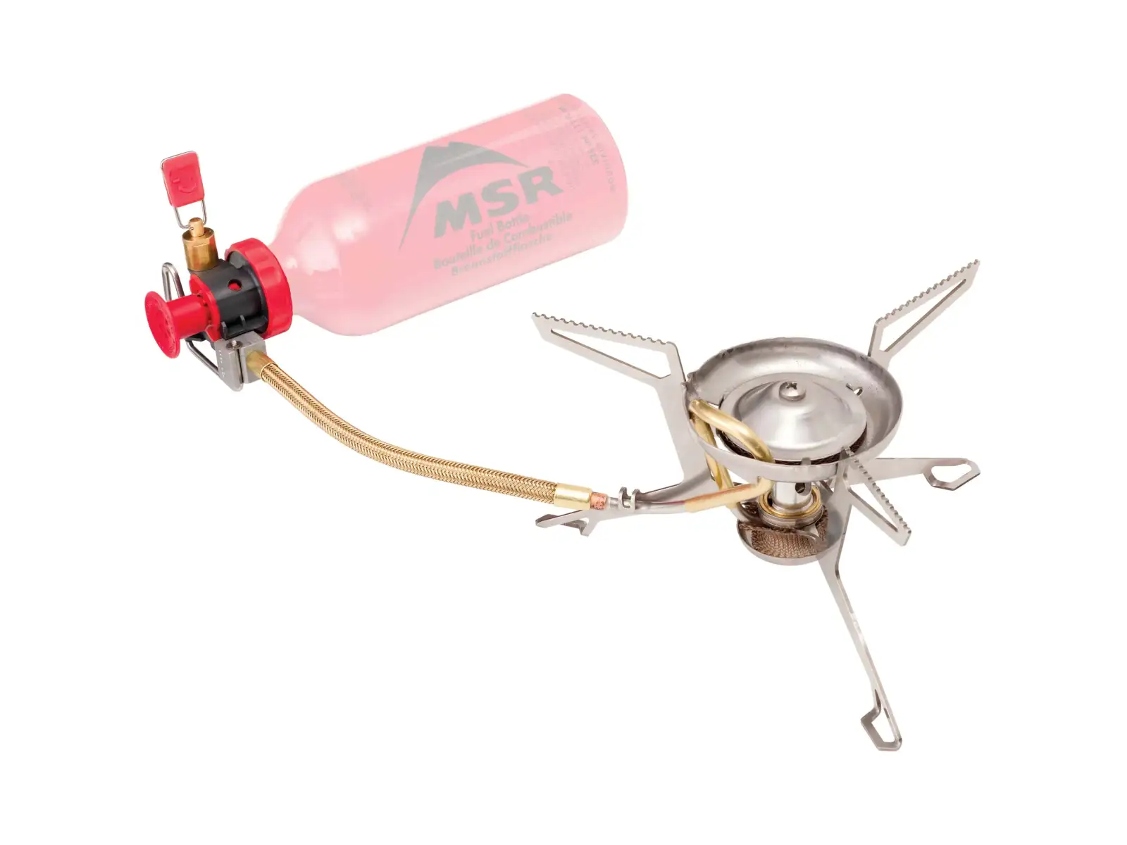 MSR Whisperlite International Combo Benzin-Kocher + 590 ml Flasche