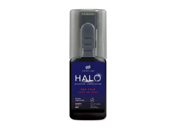 FINISH LINE HALO Wax + SMART Luber 4oz/120ml-Tropferflasche