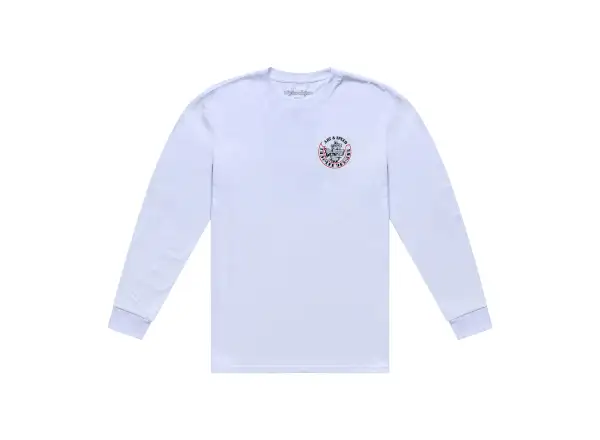 Troy Lee Designs Carb Club Herren-Trikot langärmlig White