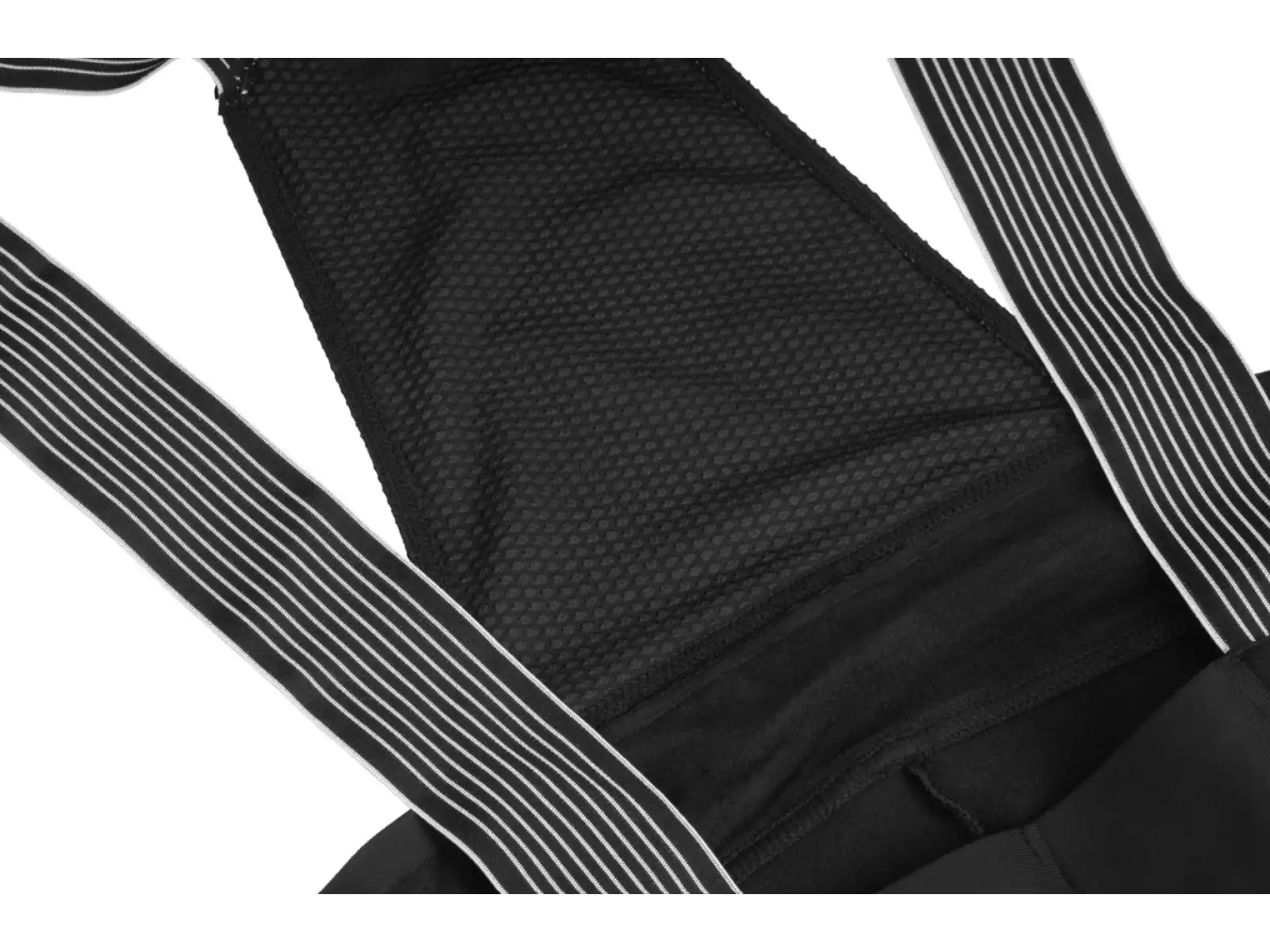 Etape Stelvio Herren gefütterte Hose mit Trägern und Polster schwarz