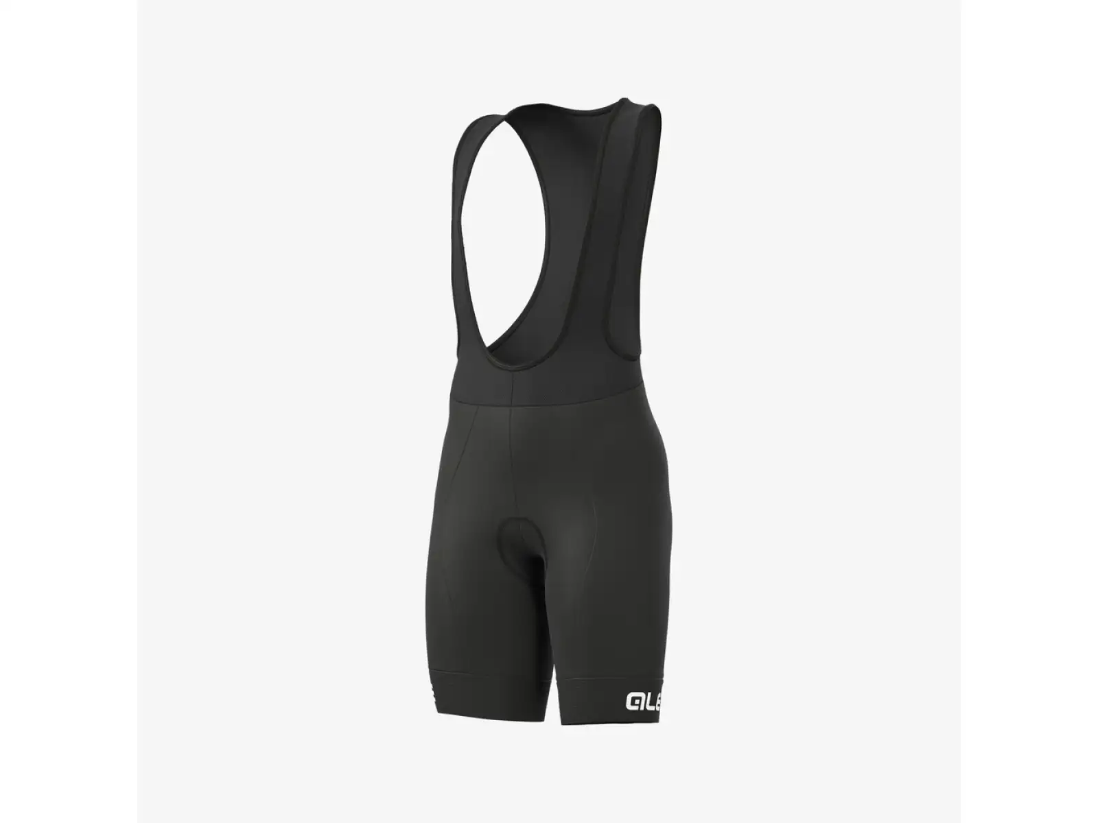 Alé Bimbo/Kid Kid Kinder Fahrrad Shorts mit Latz und Polsterung Black/White