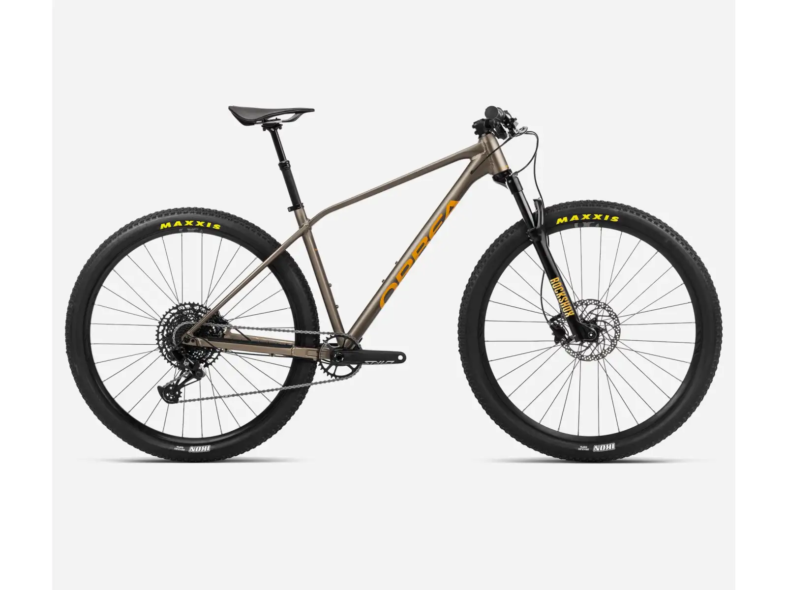 Orbea Alma H10-EAGLE Mountainbike Taupe Brown/Mangon