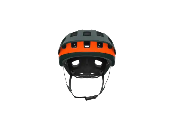 POC Cularis Pure MTB Helm Pargasite Green Matt/Fluorescent Orange Matt