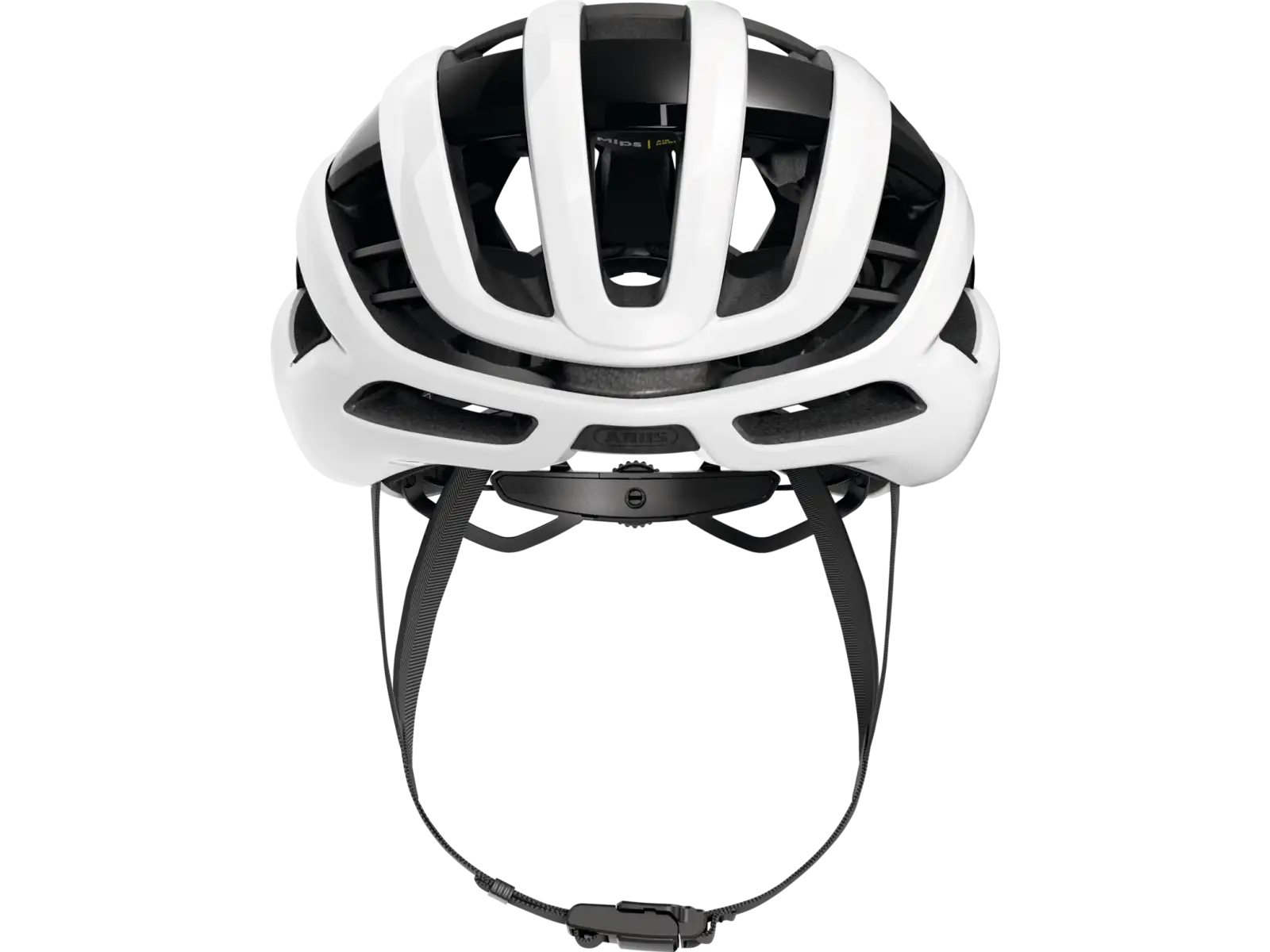 Abus AirBreaker 2.0 MIPS Straßenhelm Shiny White