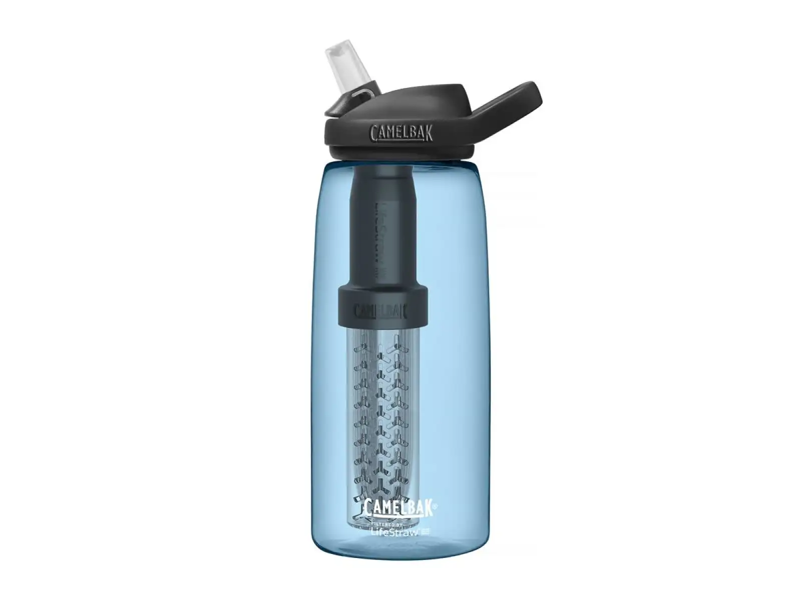 Camelbak Eddy+ Life Straw Flasche mit Filter 1 l True Blue