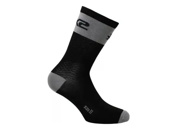 SIXS Short Logo MTB Socken schwarz/grau