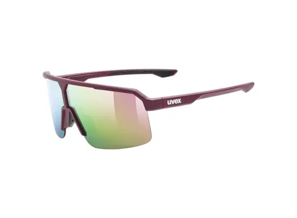 Uvex Ramp Sonnenbrille Burgundy Matt/Mirror Rose