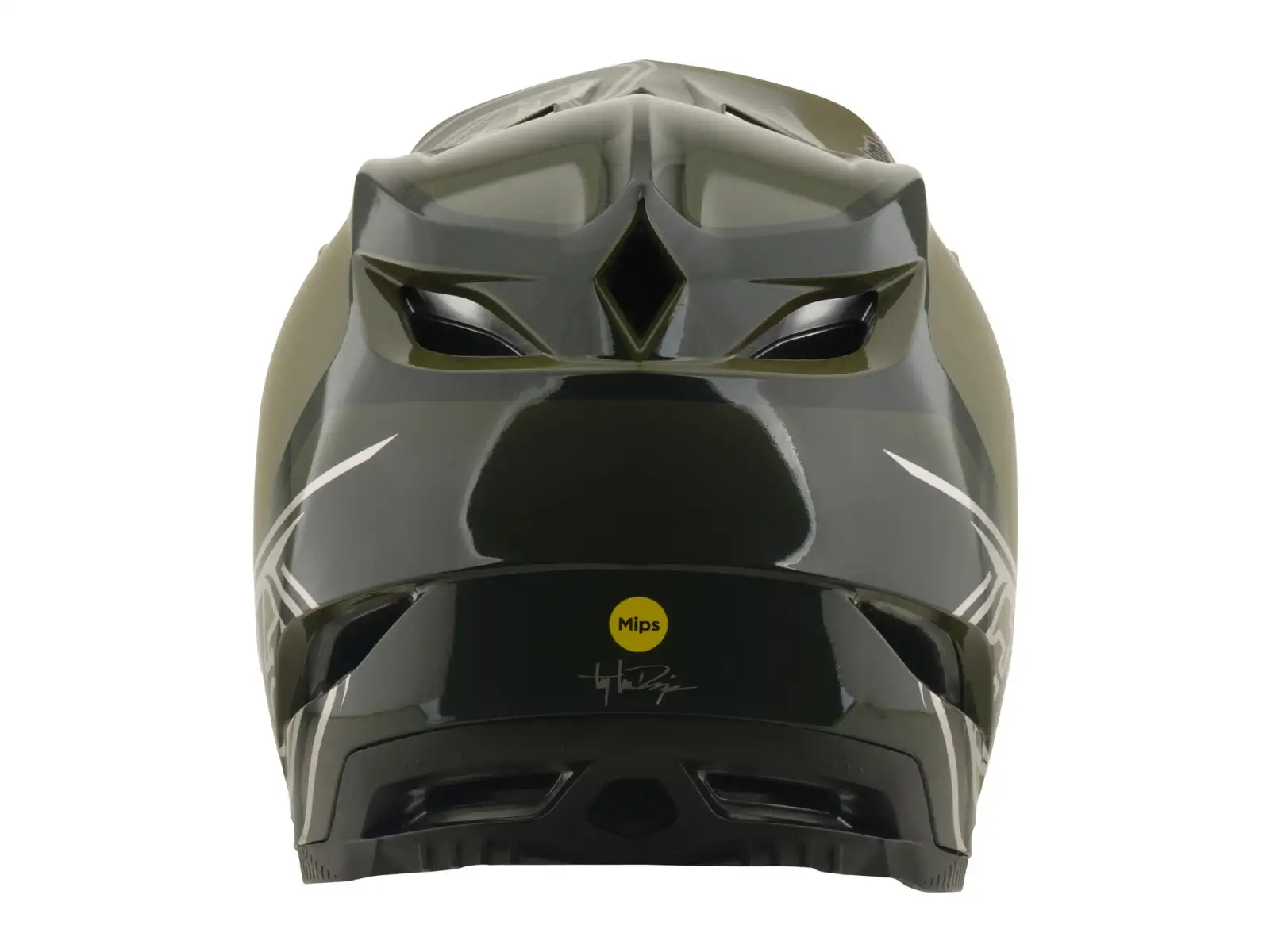 Troy Lee Designs D4 Polyacryte Mips Helm Shadow Beetle