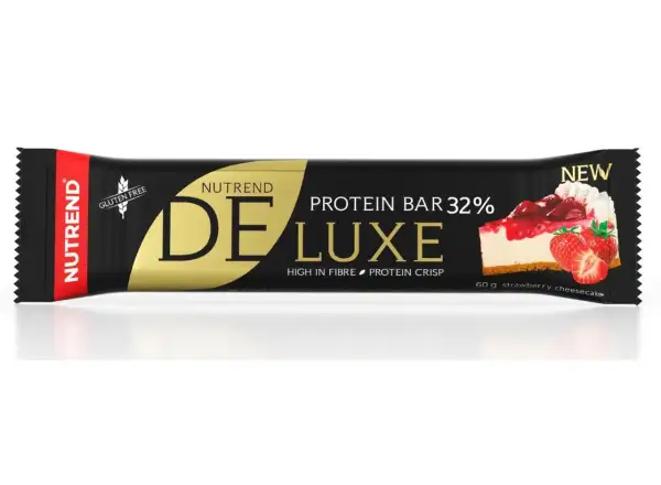 Nutrend Deluxe Protein Bar Riegel 60g Erdbeer-Cheesecake
