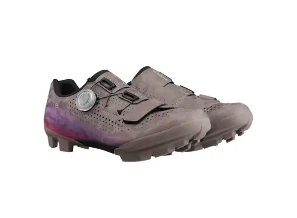 Shimano SH-RX600 Damen Gravel-Schuhe grau/lila