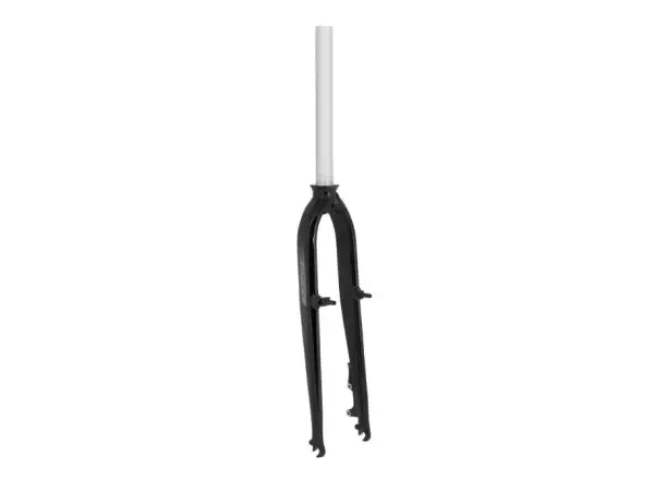 Force 26" starre Alu-Gabel 1 1/8" schwarz glänzend