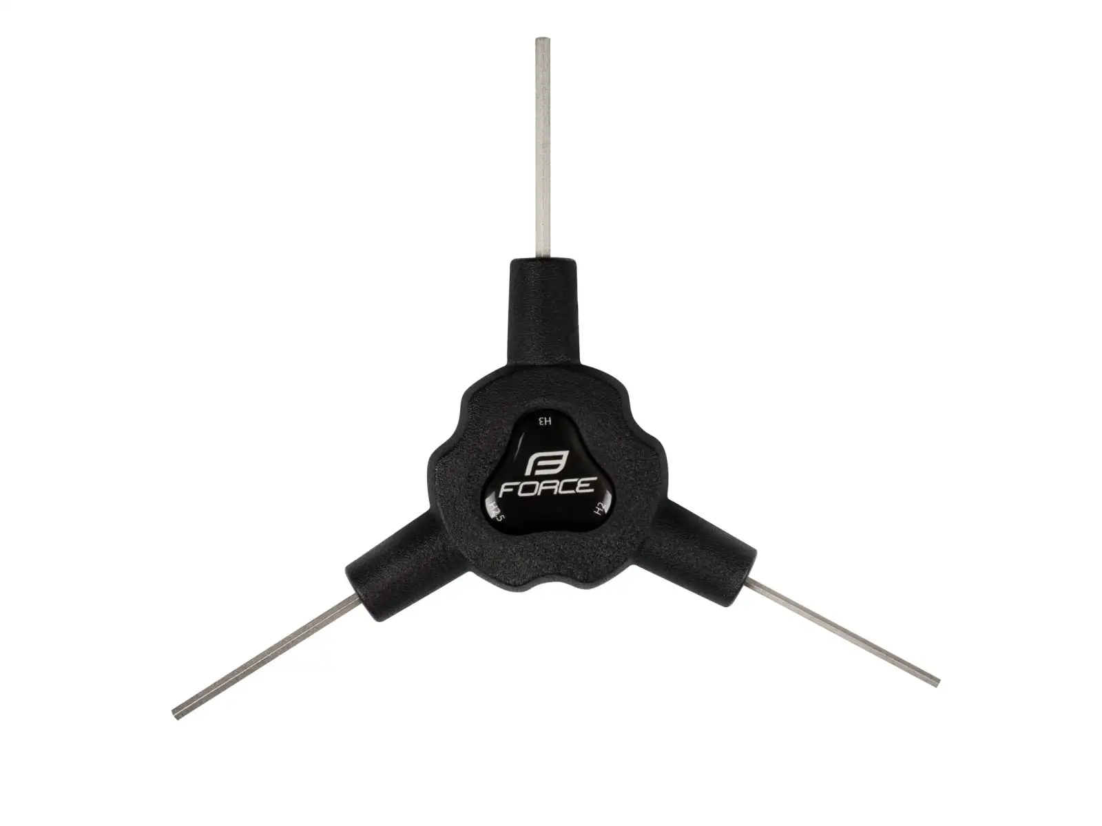 Force dreiseitiger Y-Schlüssel Inbus 2/ 2,5/ 3 mm schwarz