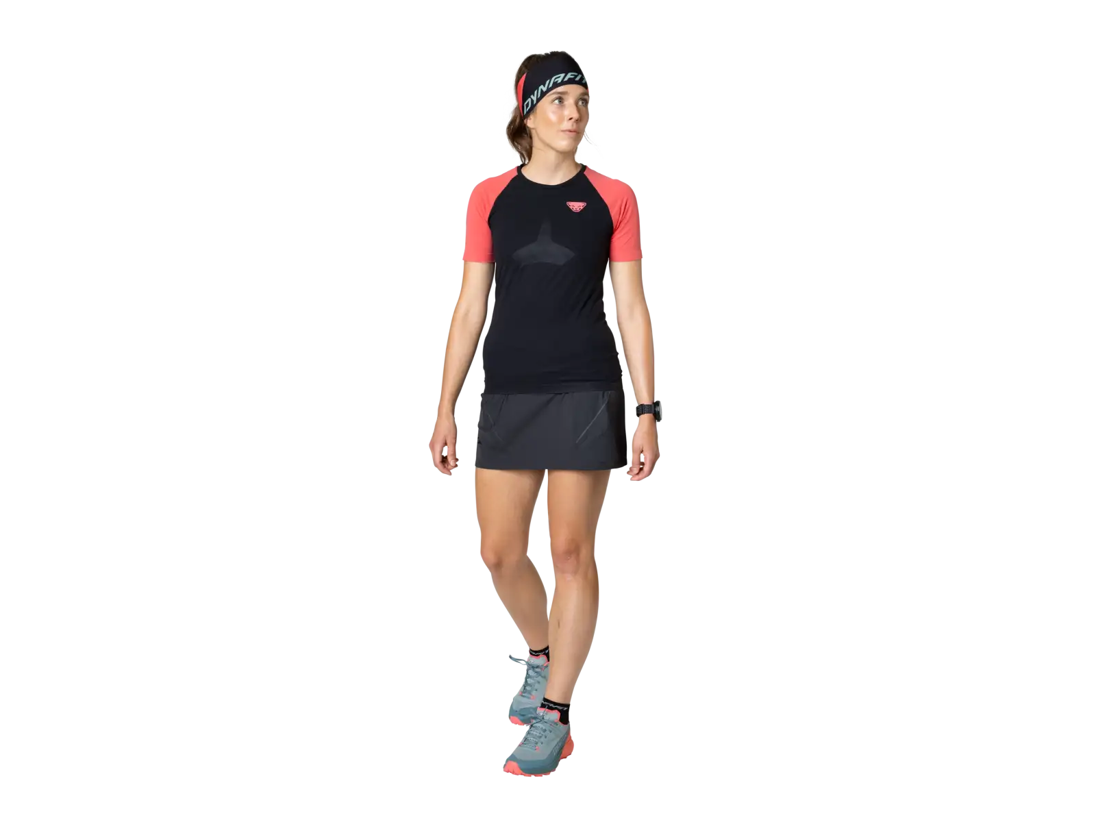 Dynafit Ultra S-Tech Damen T-Shirt Kurzarm Black Out Cabana
