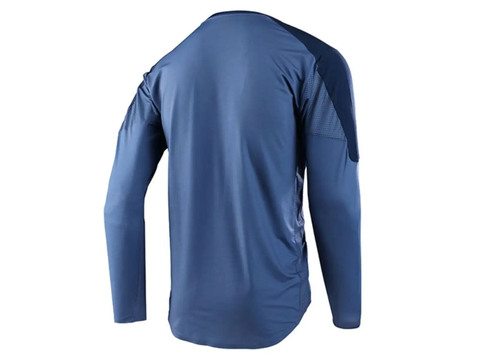 Troy Lee Designs Drift Herren Langarmshirt Blue Mirage