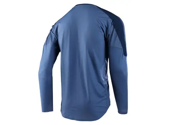 Troy Lee Designs Drift Herren Langarmshirt Blue Mirage