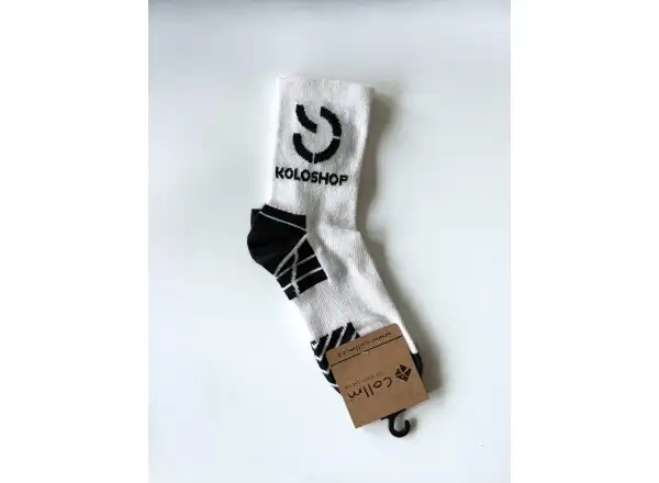 Koloshop Team-Socken 2024 weiß/schwarz