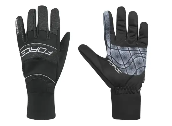 Force Windster Frühling Handschuhe schwarz