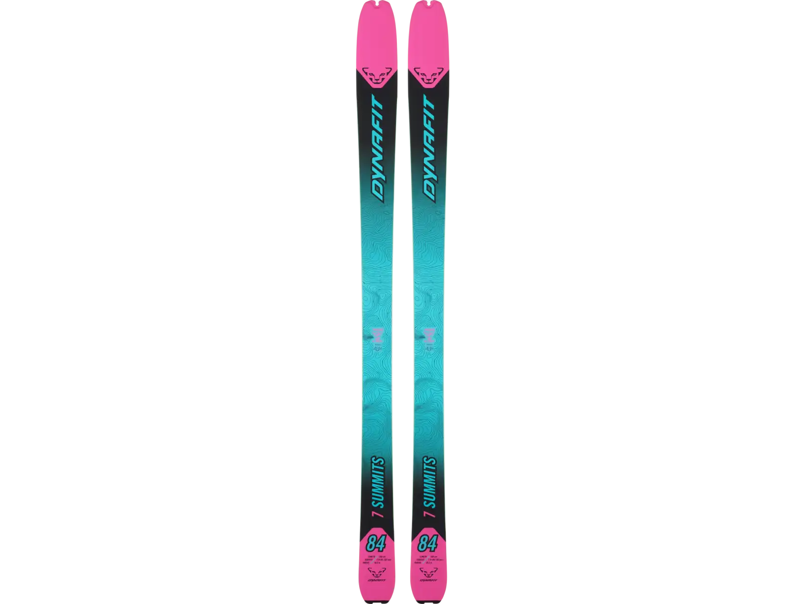 Dynafit Seven Summits Plus Damen Skitourenset Flamingo/Reef