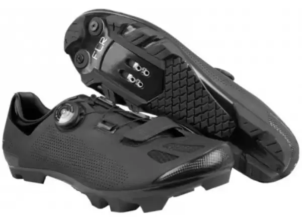 FLR F-70 MTB Herren-Schuhe Schwarz