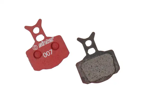 Sinter-Formel-Bremsbeläge aus Polymer in Rot