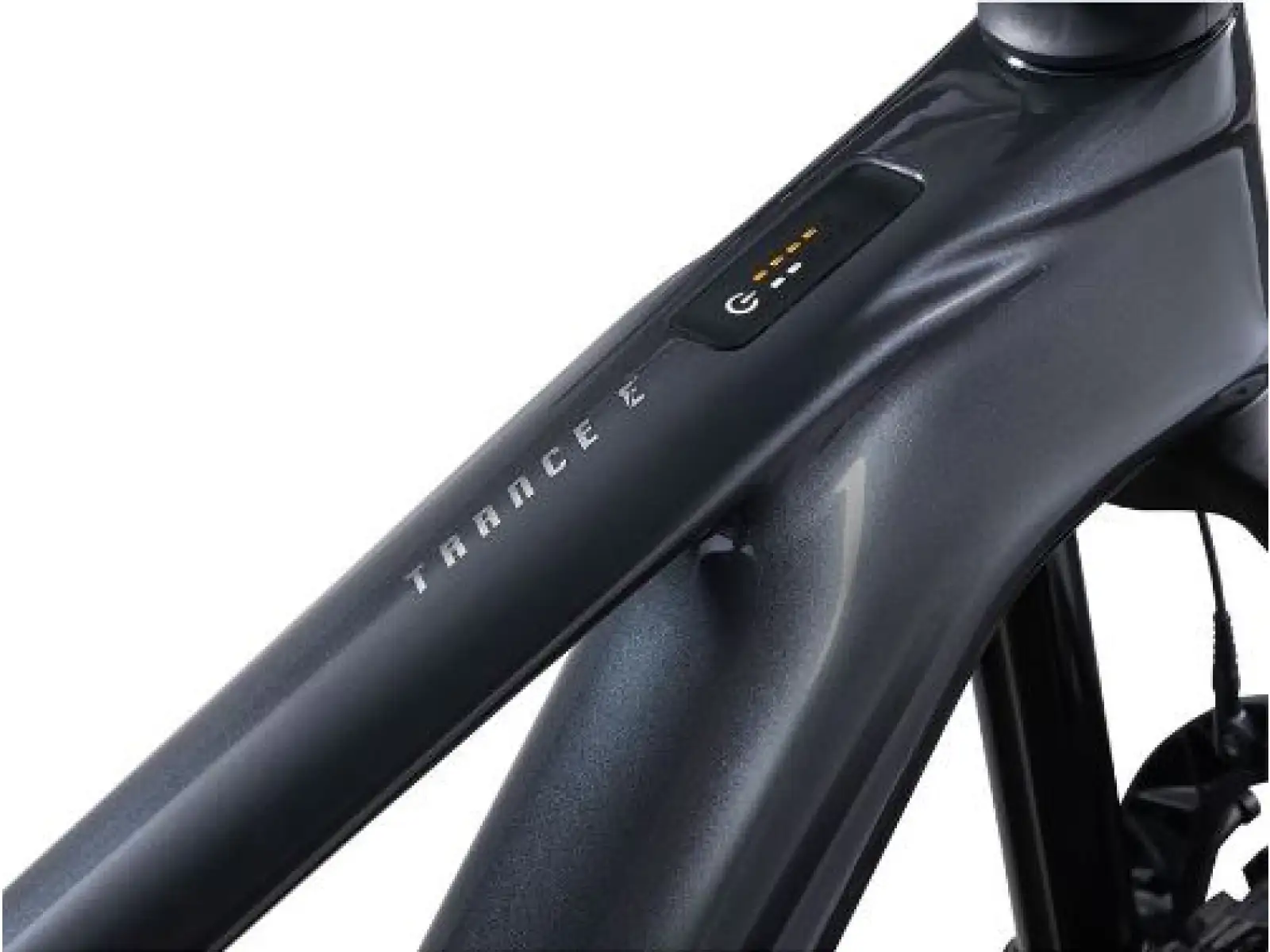 Giant Trance X Advanced E+ EL 1 vollgefedertes E-Mountainbike Gunmetal Black/Black