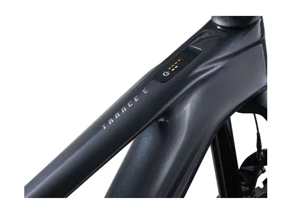 Giant Trance X Advanced E+ EL 1 vollgefedertes E-Mountainbike Gunmetal Black/Black
