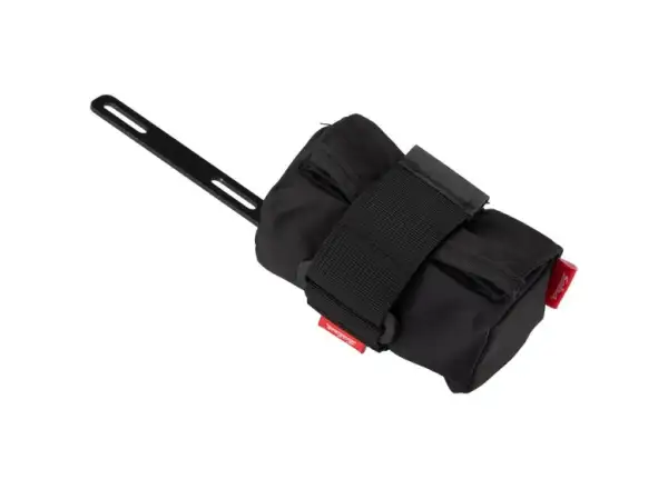Salsa Anything Halter Bag mit Riemen und Montage unter dem Korb.