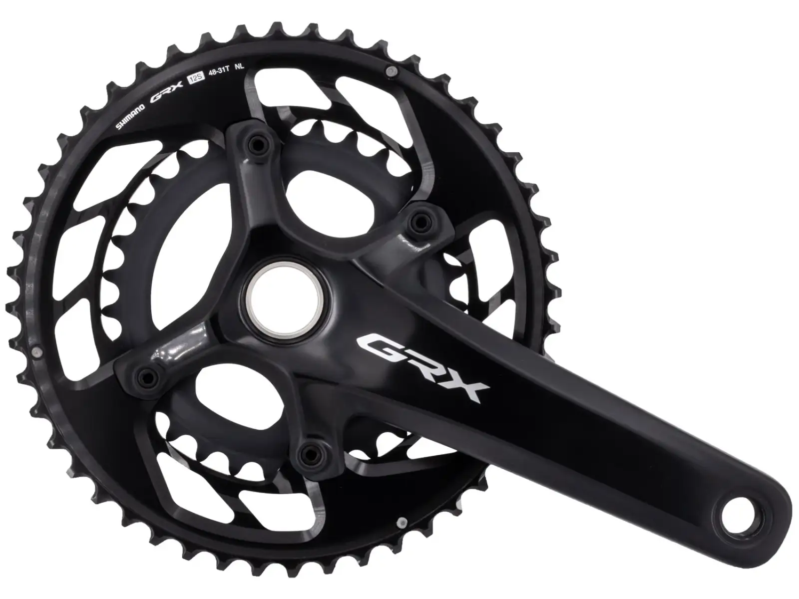 Shimano GRX FC-RX820-2 Kurbelgarnitur 2x12 48/31 Zähne