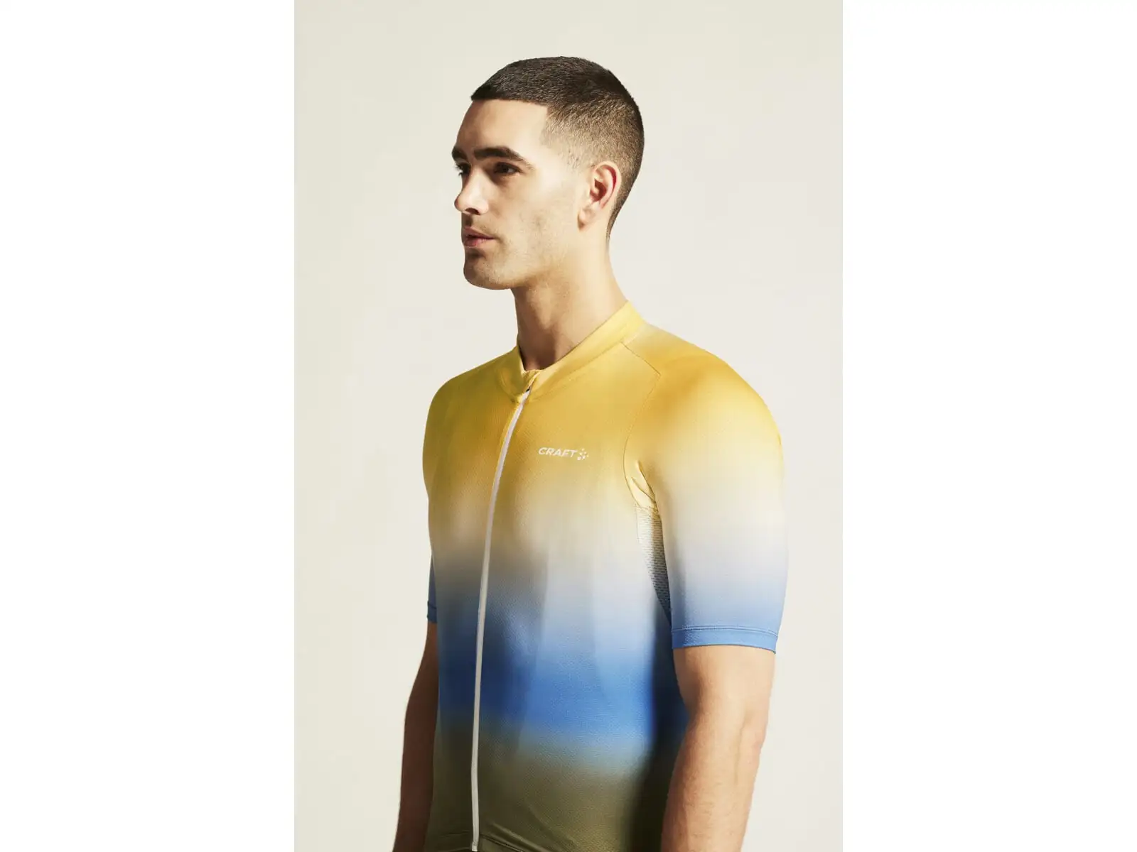 Craft ADV Endur Graphic Herren-Trikot kurzarm grün