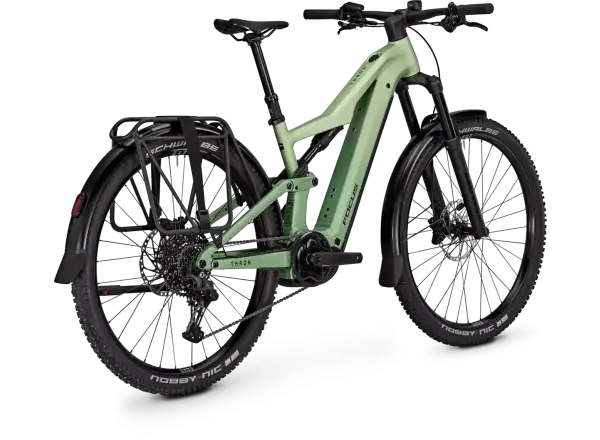 Focus THRON 7 EQP 720Wh vollgefedertes E-Bike Mintgrey / Artichokegreen