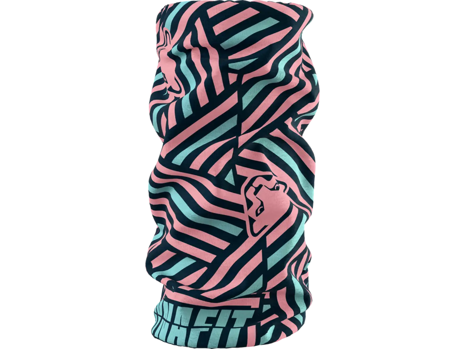 Dynafit Logo Neck Gaiter Halstuch Mokarosa