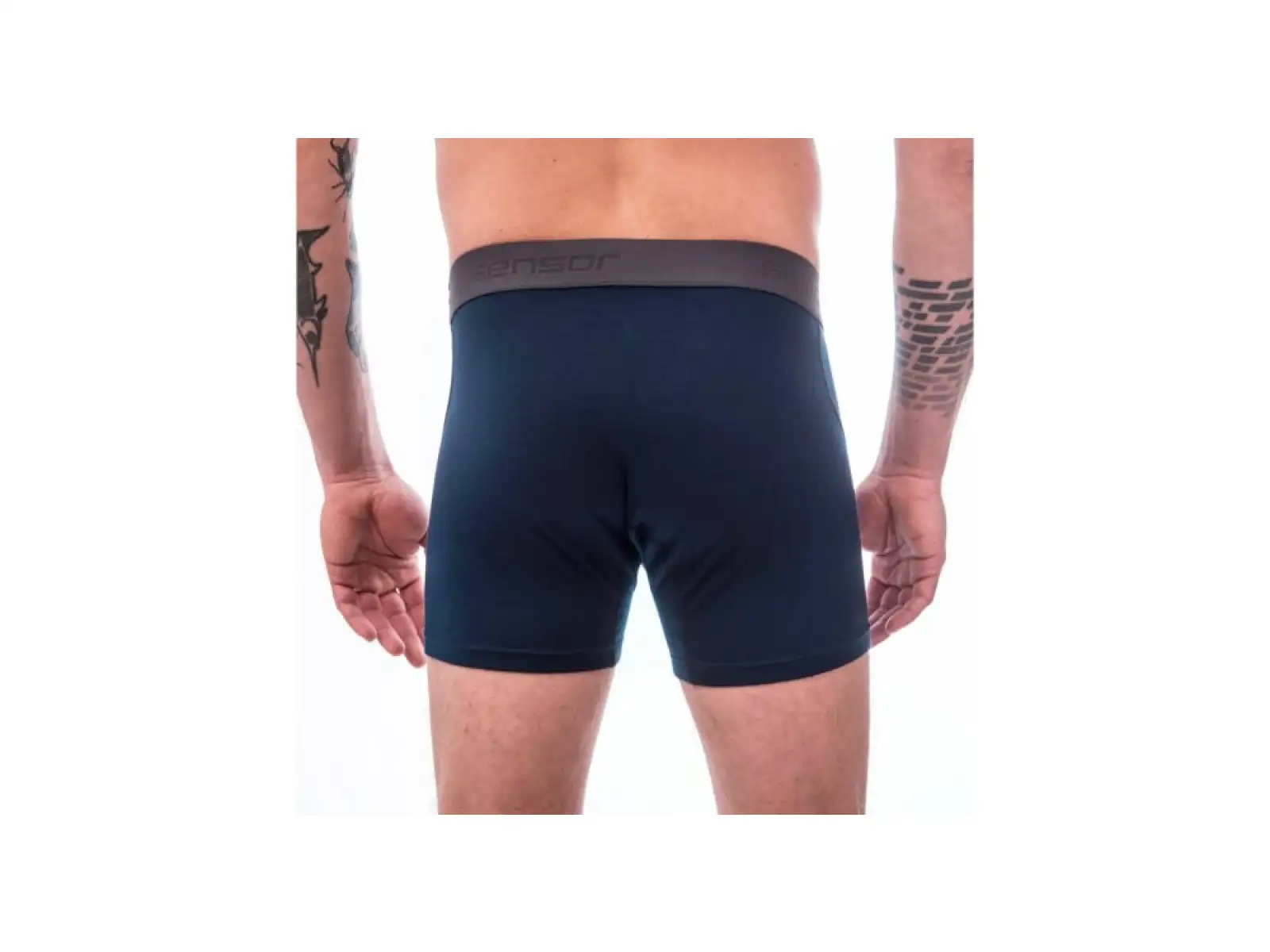 Sensor Merino Active Herren-Boxershorts Deep Blue