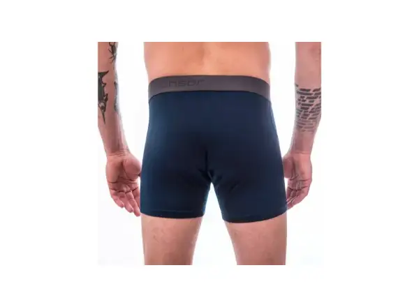 Sensor Merino Active Herren-Boxershorts Deep Blue