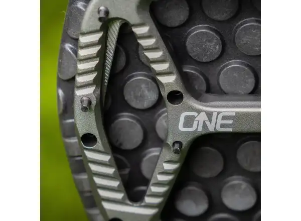 OneUP Aluminium Pedale grau