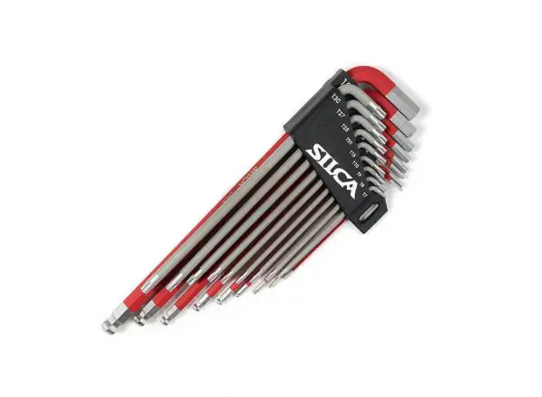 Silca HX-ZWEI Set Inbusschlüssel und Torx 17 Stück