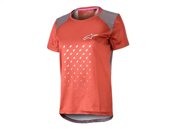 Alpinestars Stella ALPS 6.0 S/S Damen-Trikot Kurzarm rot