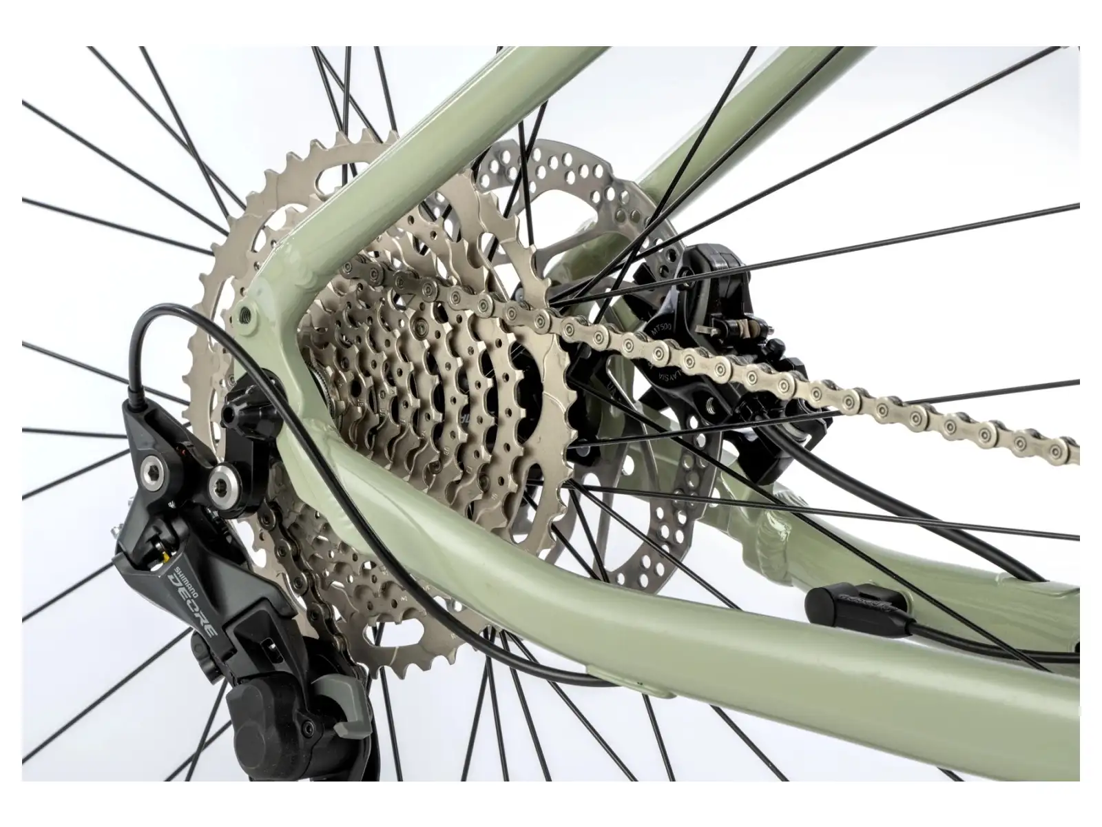 Apache Hawk 1 Bosch PF 500Wh elektrisches Mountainbike grau