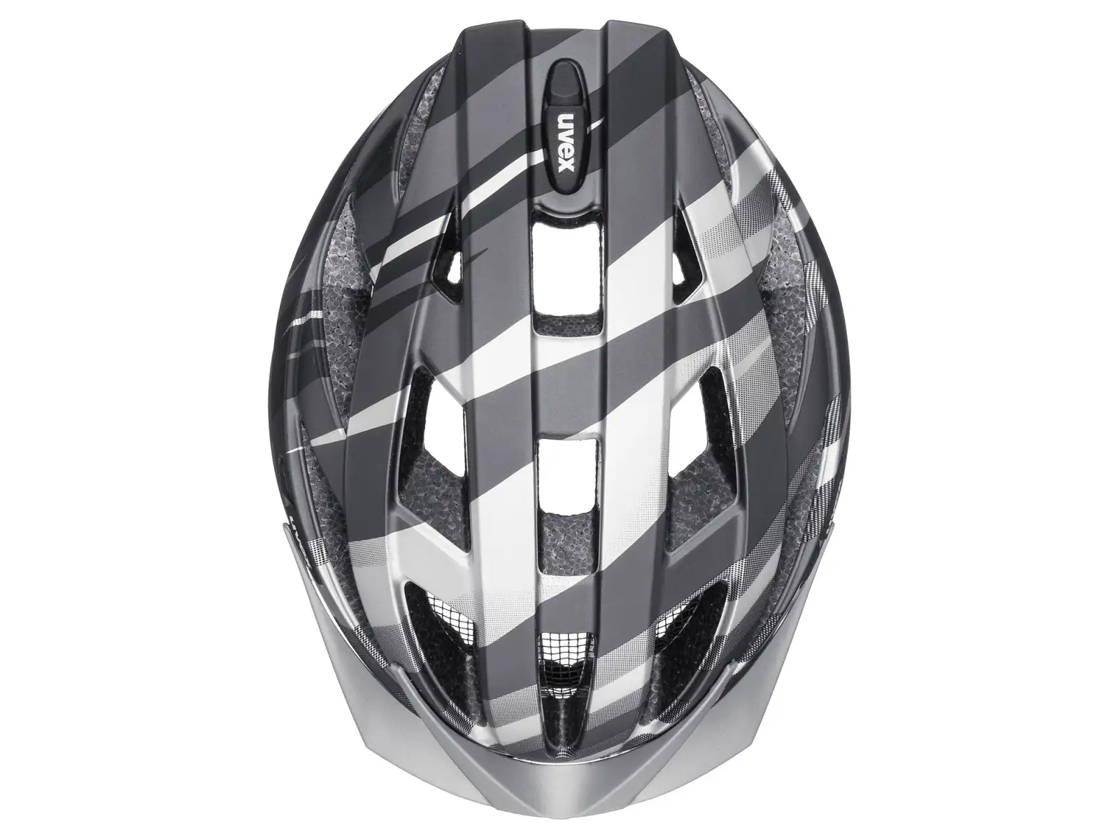 Uvex Air Wing CC Helm Schwarz/Silber Matt