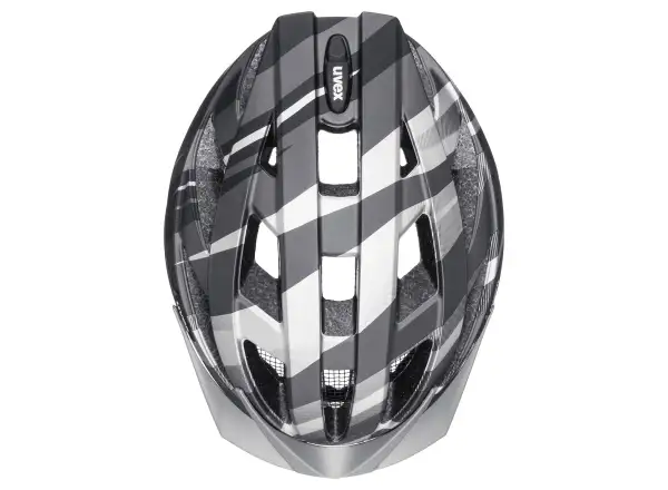 Uvex Air Wing CC Helm Schwarz/Silber Matt