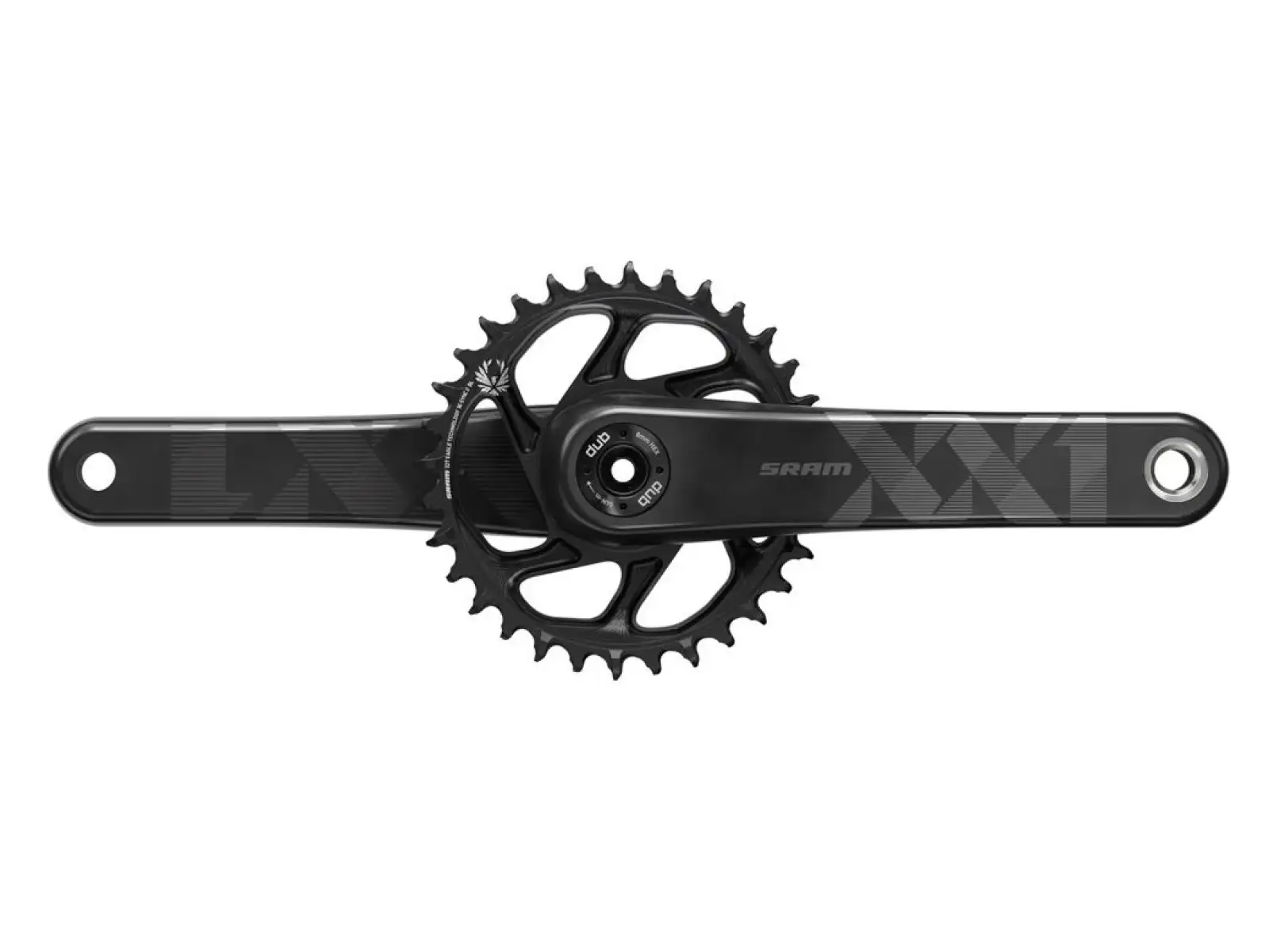 Sram XX1 Carbon Eagle DUB Kurbeln 175 mm für Cannondale Ai