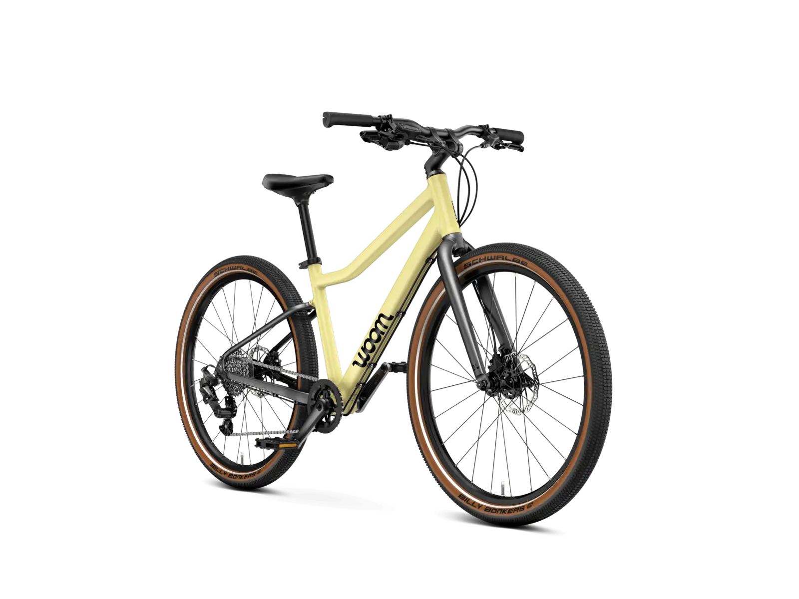 Woom 5 EXPLORE Kinderfahrrad mellow yellow