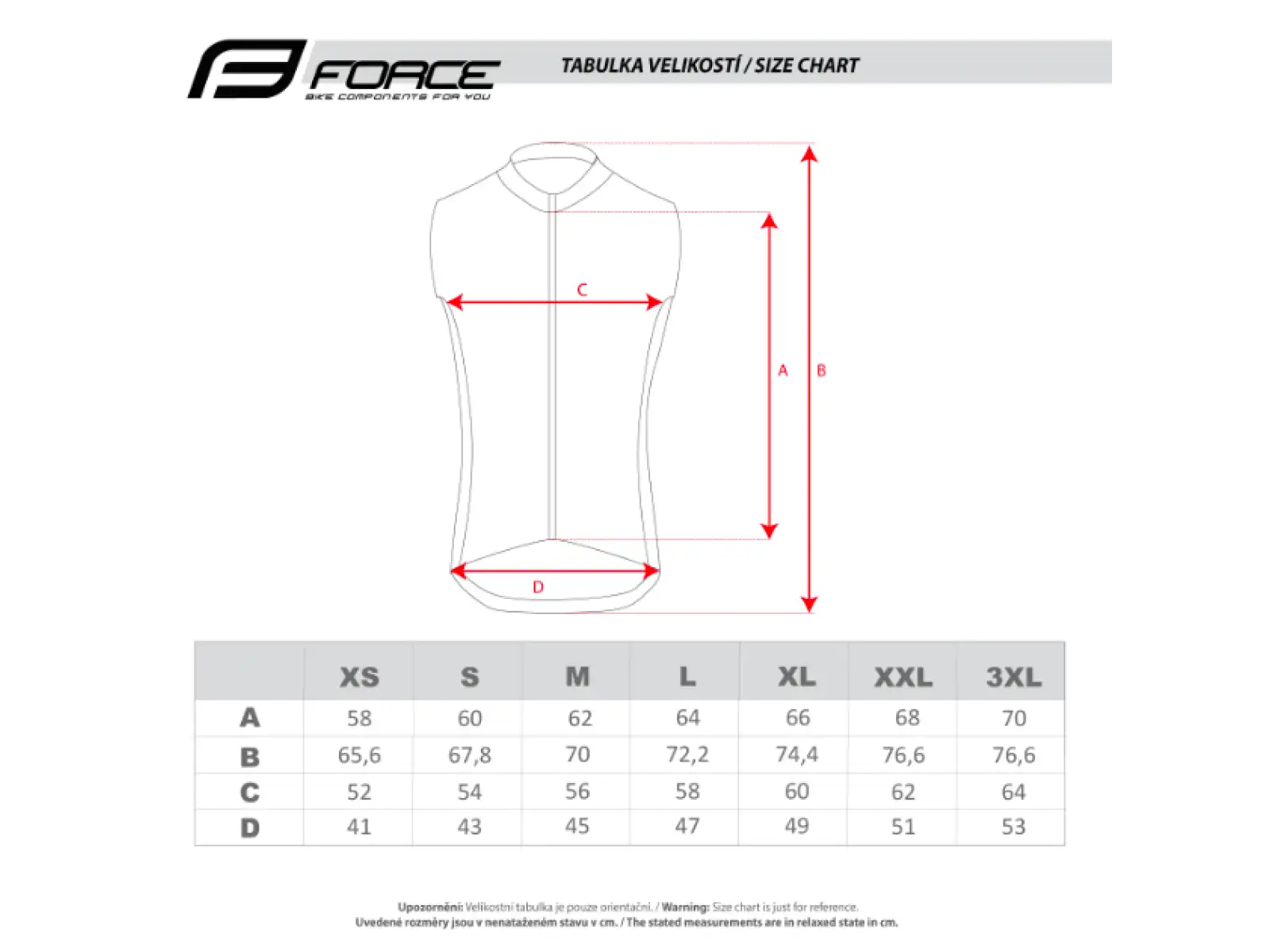 Force Windpro Fahrradweste orange